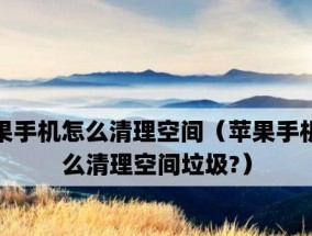 高效清理后台垃圾的最佳方法（轻松提升电脑性能）