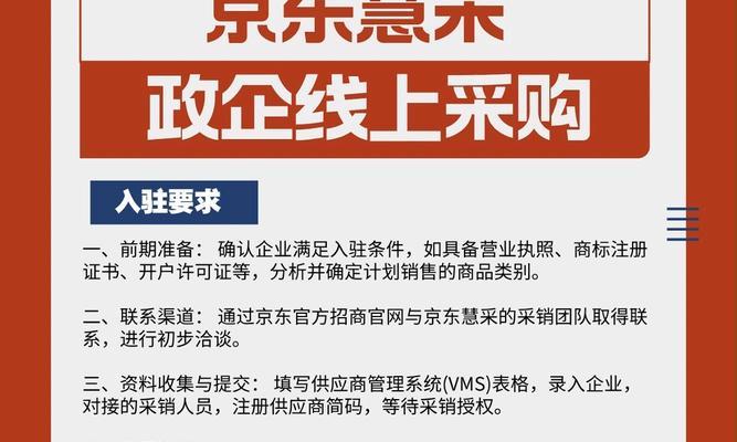 入驻京东需要哪些条件？流程是怎样的？  第1张