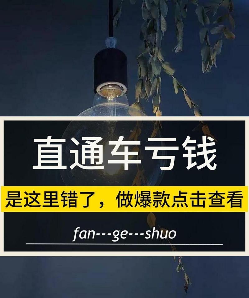 新手开直通车最有效的方法是什么？如何快速提升直通车效果？  第3张